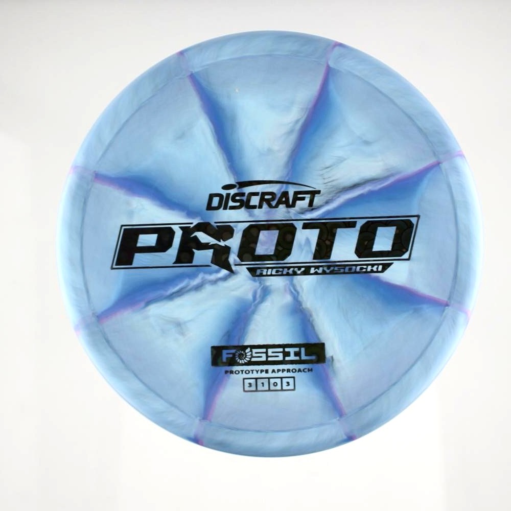 Fossil - Ricky Wysocki - Blue - 176.8 gm -  Disc ID: 608657