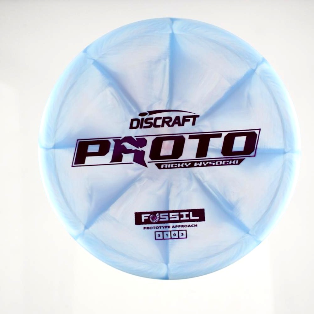 Fossil - Ricky Wysocki - Blue - 174.3 gm -  Disc ID: 608670