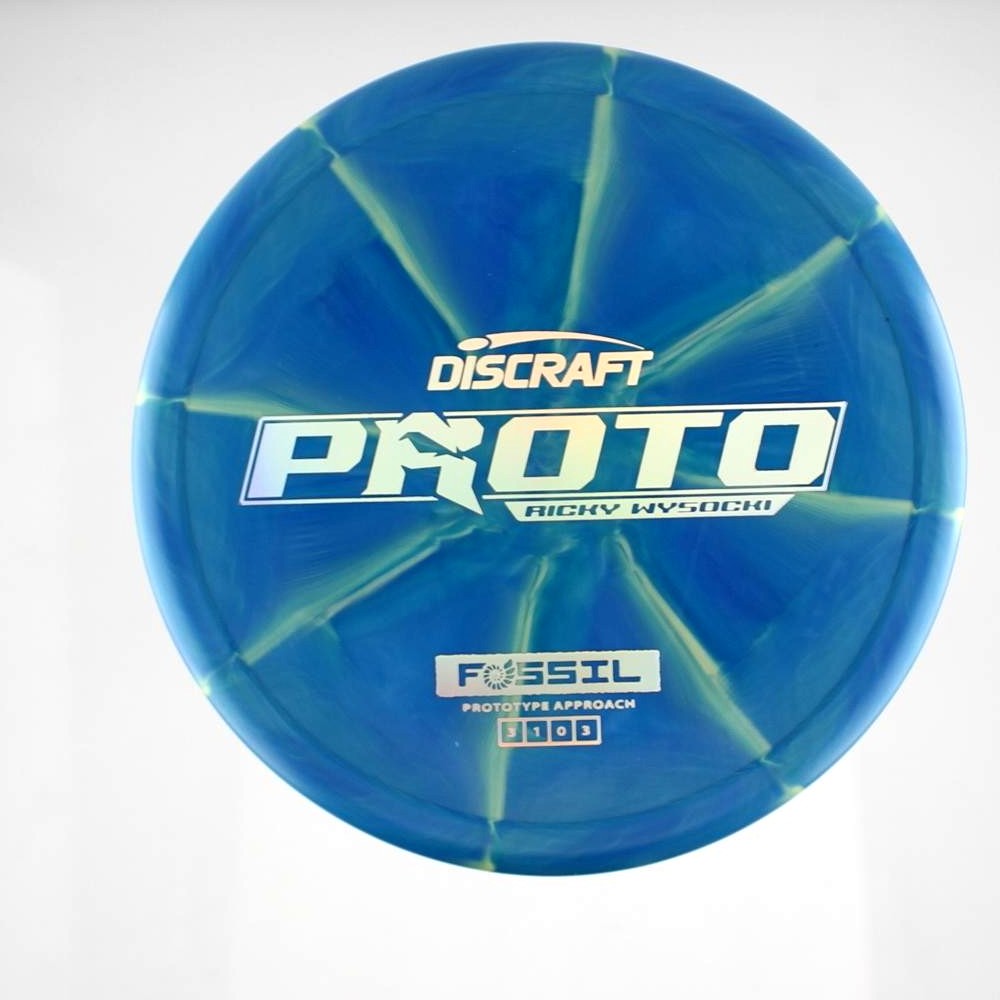 Fossil - Ricky Wysocki - Blue - 176.2 gm -  Disc ID: 608673