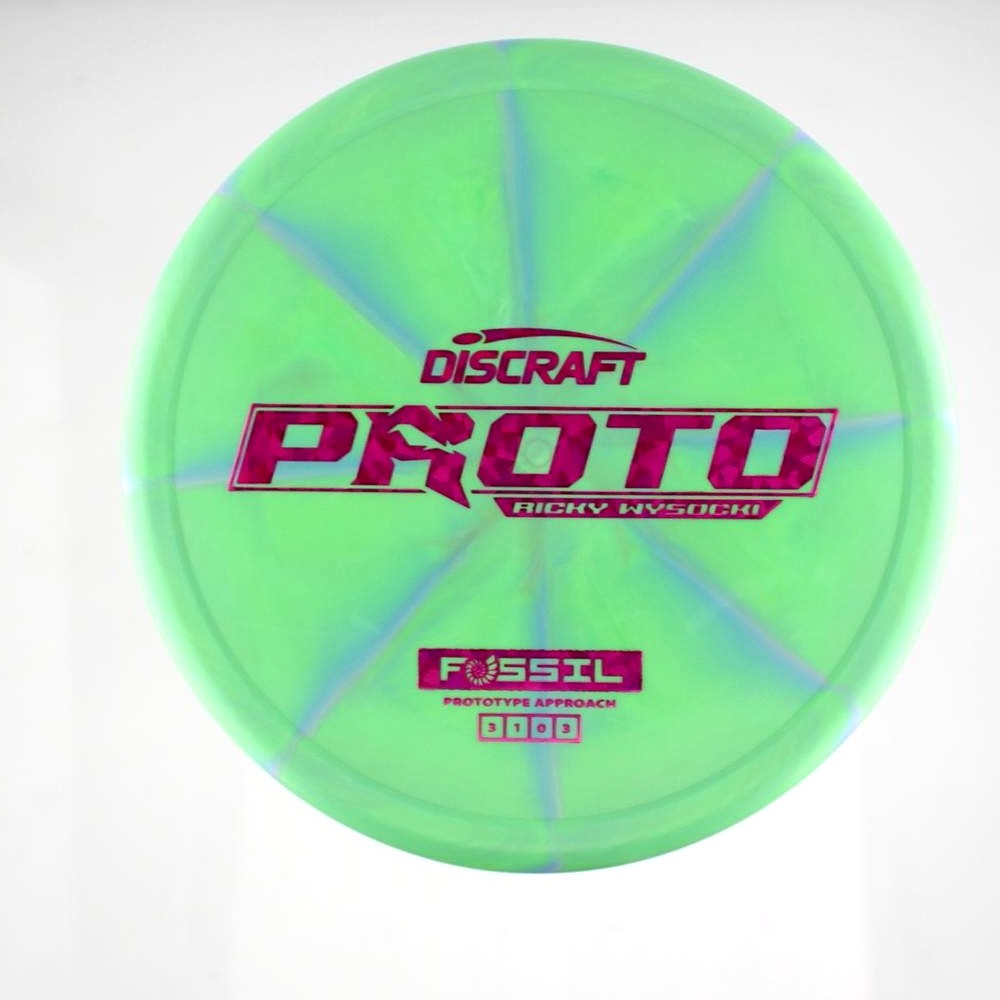 Fossil - Ricky Wysocki - Green - 175.9 gm -  Disc ID: 608674