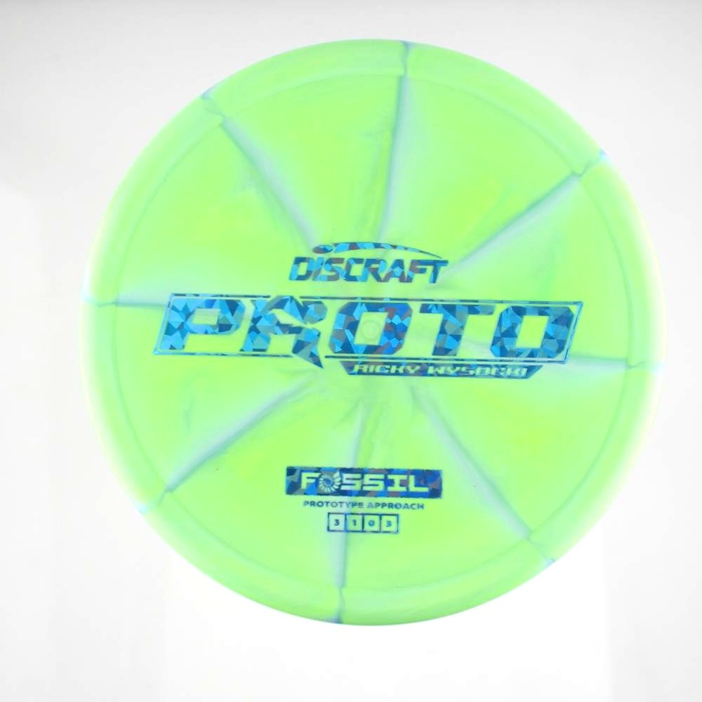 Fossil - Ricky Wysocki - Green - 176.1 gm -  Disc ID: 608675