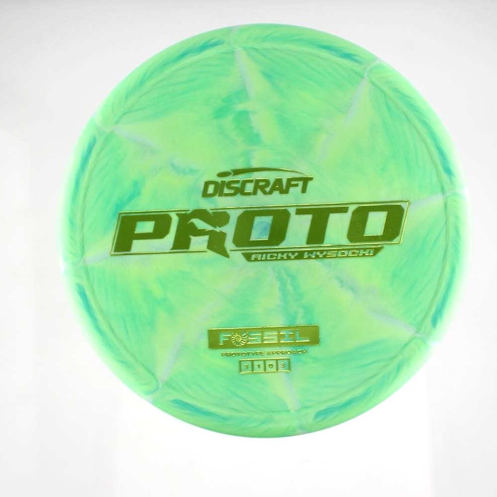 Fossil - Ricky Wysocki - Green - 175.2 gm -  Disc ID: 608676