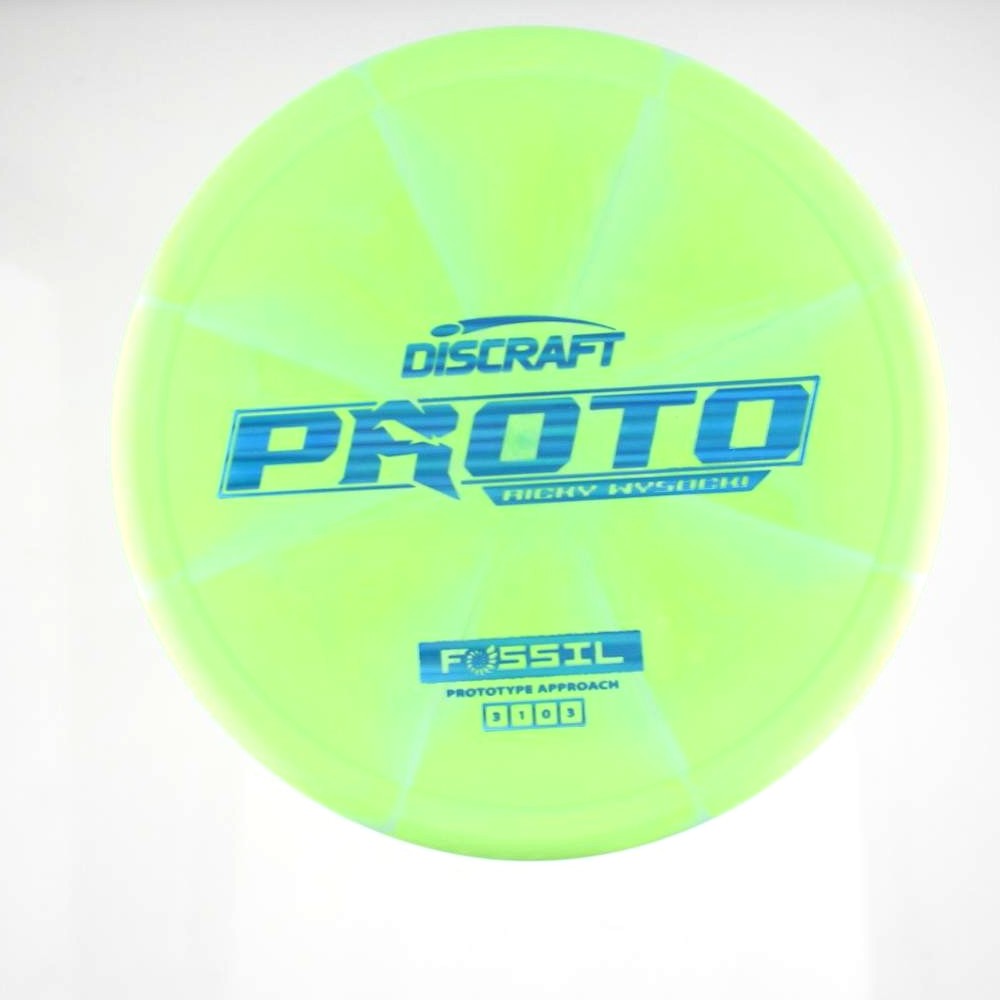 Fossil - Ricky Wysocki - Green - 176.6 gm -  Disc ID: 608678