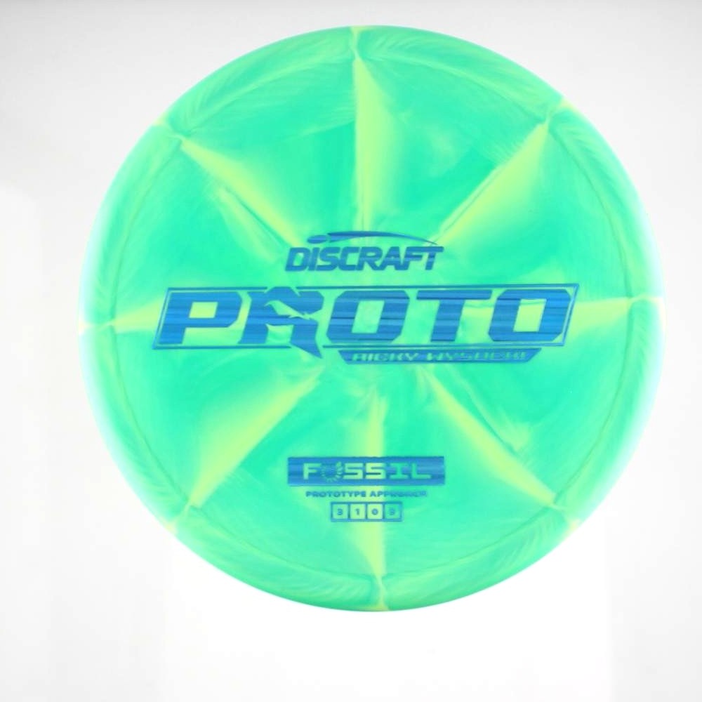 Fossil - Ricky Wysocki - Green - 175.1 gm -  Disc ID: 608679