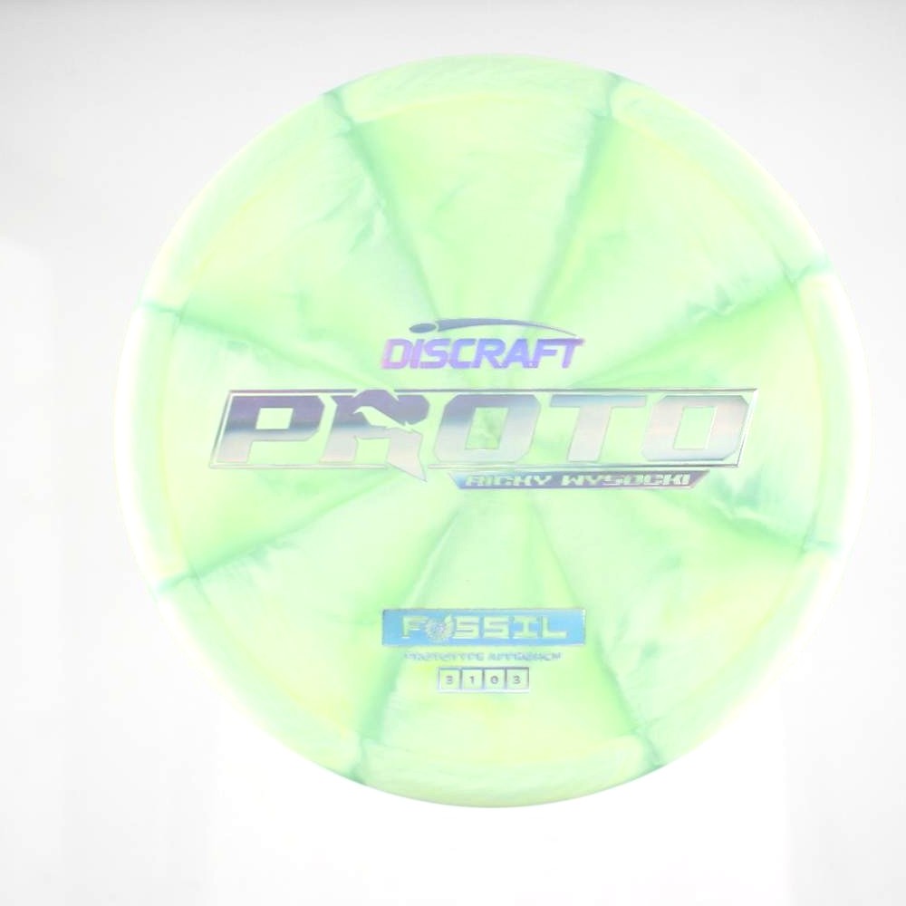 Fossil - Ricky Wysocki - Green - 174.1 gm -  Disc ID: 608680