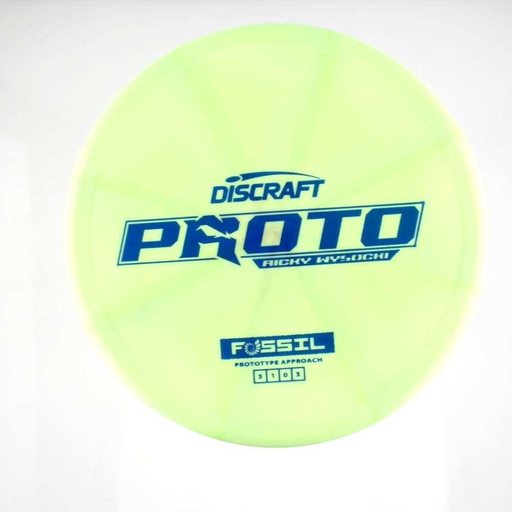 Fossil - Ricky Wysocki - Green - 170.5 gm -  Disc ID: 608681