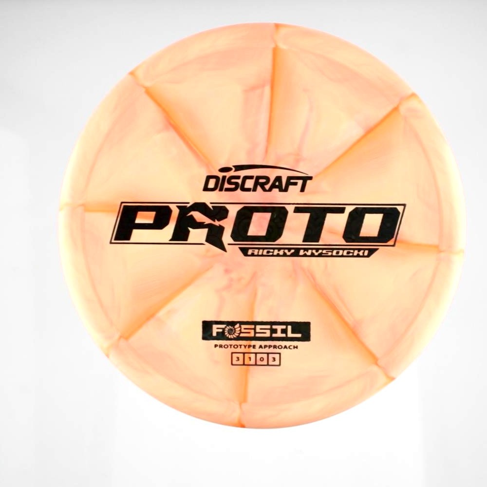 Fossil - Ricky Wysocki - Orange - 174.3 gm -  Disc ID: 608684