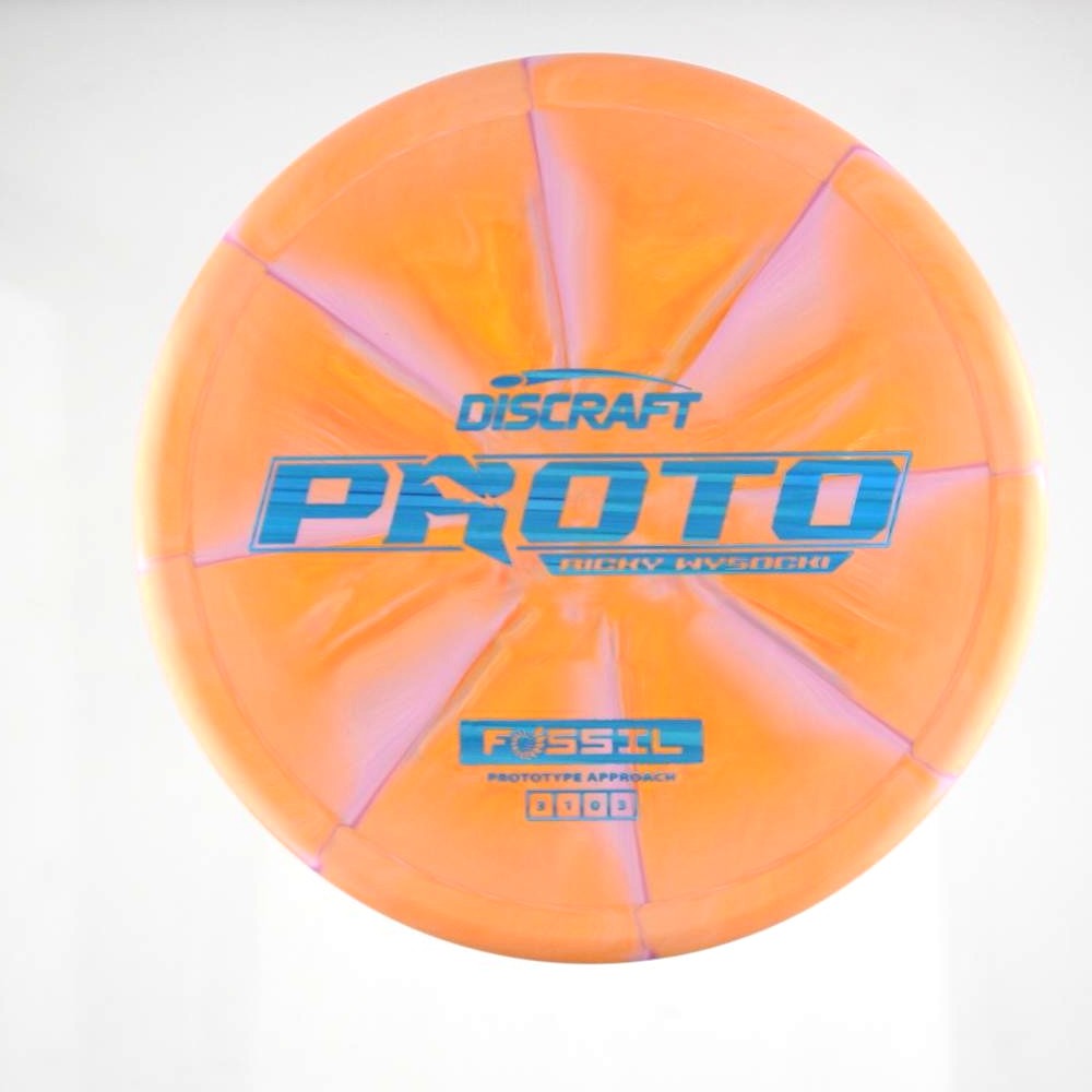 Fossil - Ricky Wysocki - Orange - 175.7 gm -  Disc ID: 608685