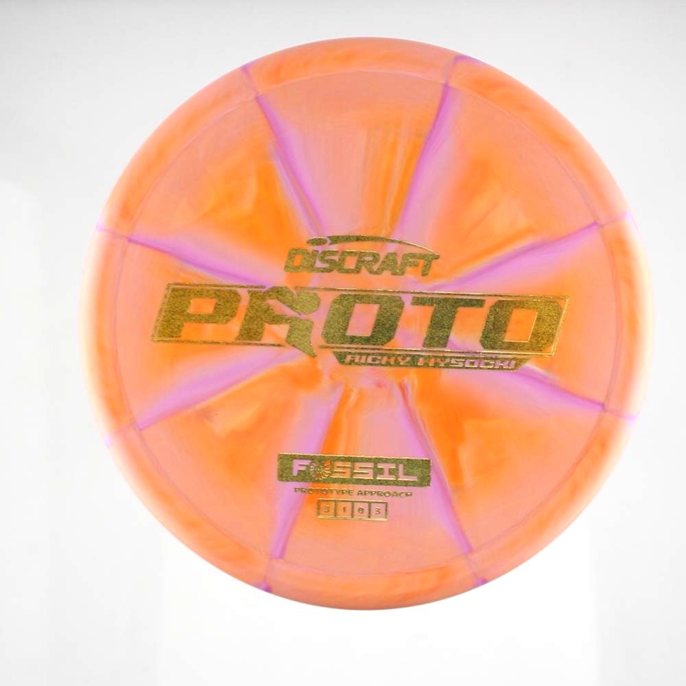 Fossil - Ricky Wysocki - Orange - 175.5 gm -  Disc ID: 608687