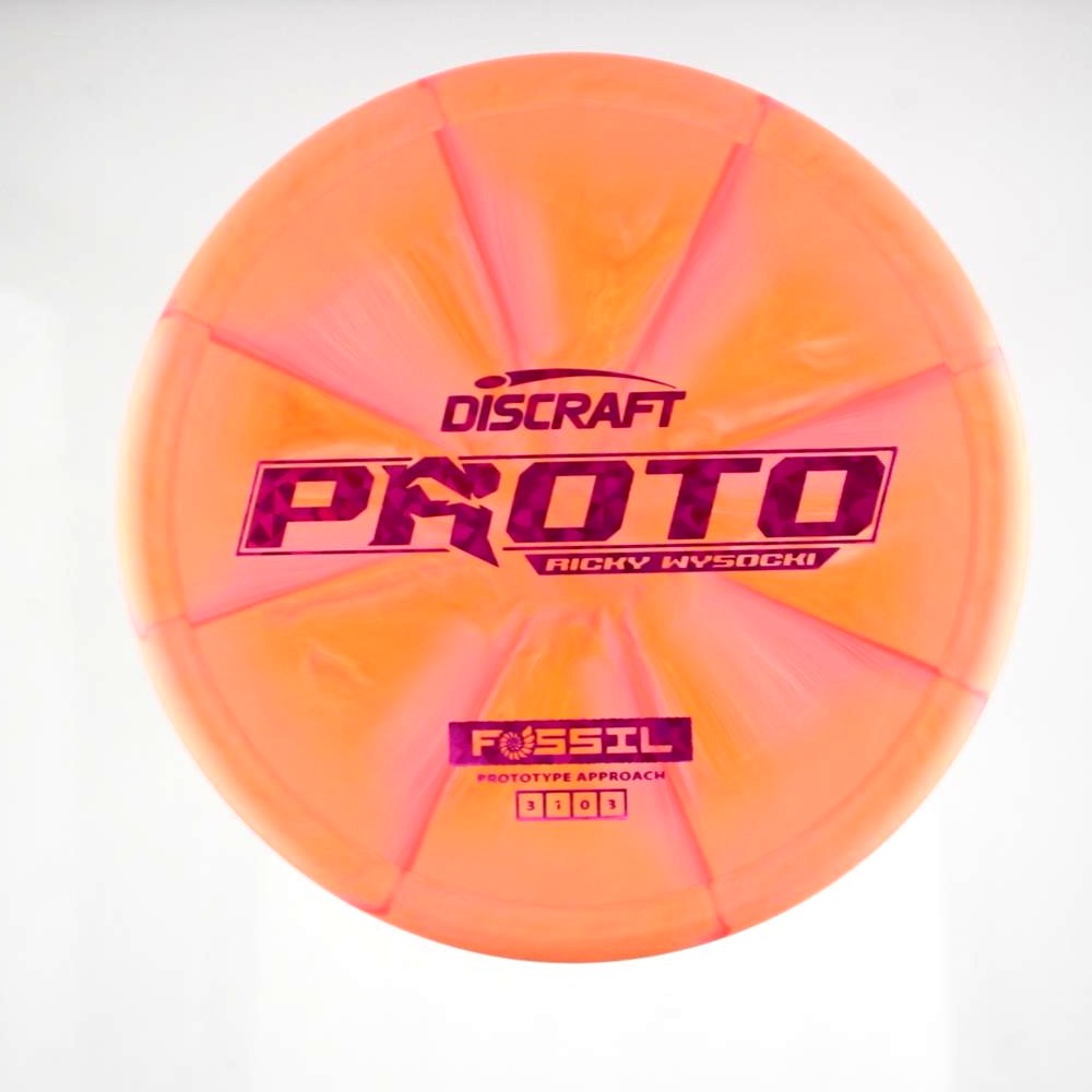 Fossil - Ricky Wysocki - Orange - 175.3 gm -  Disc ID: 608689