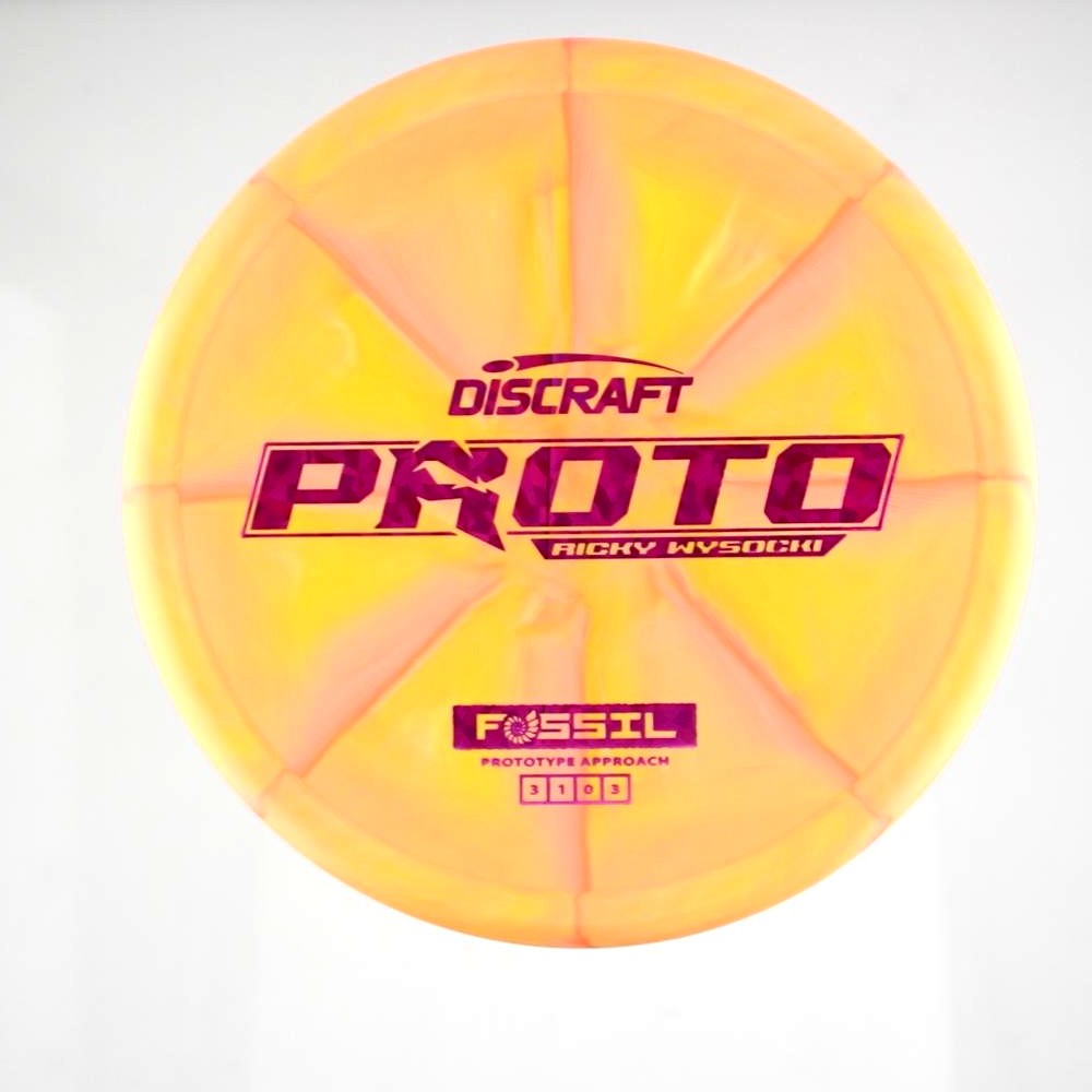 Fossil - Ricky Wysocki - Orange - 174.5 gm -  Disc ID: 608690