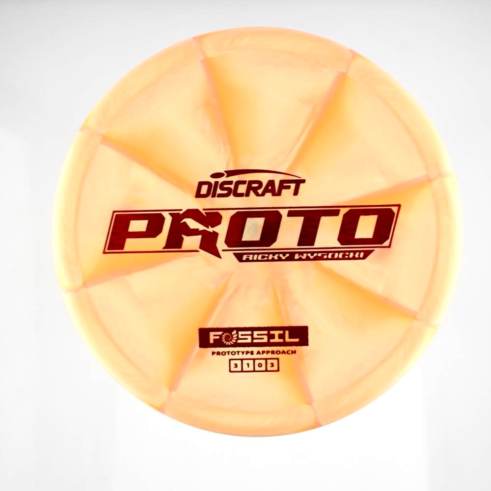 Fossil - Ricky Wysocki - Orange - 175.8 gm -  Disc ID: 608691