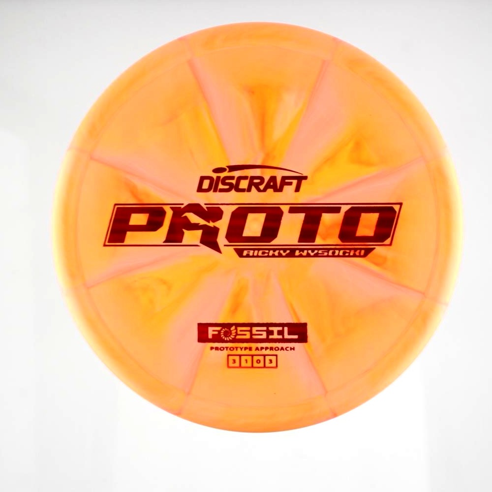 Fossil - Ricky Wysocki - Orange - 176.4 gm -  Disc ID: 608692