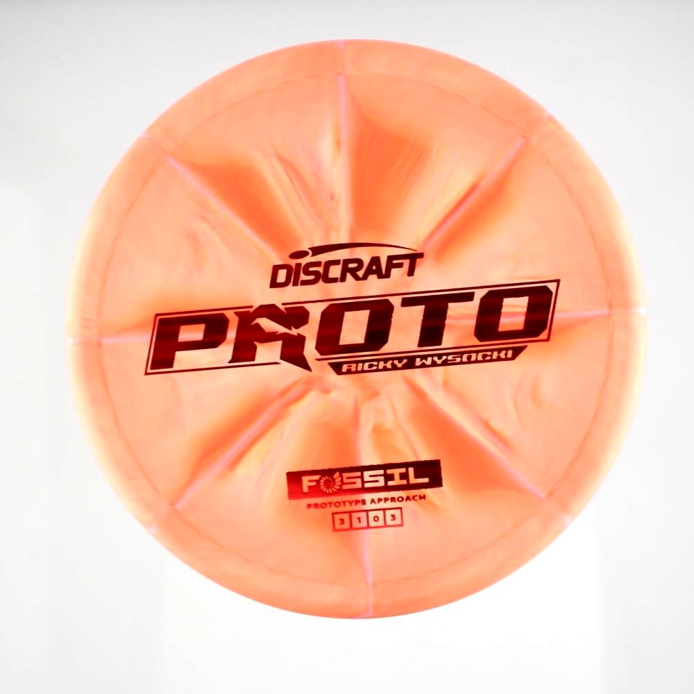 Fossil - Ricky Wysocki - Orange - 177.9 gm -  Disc ID: 608693