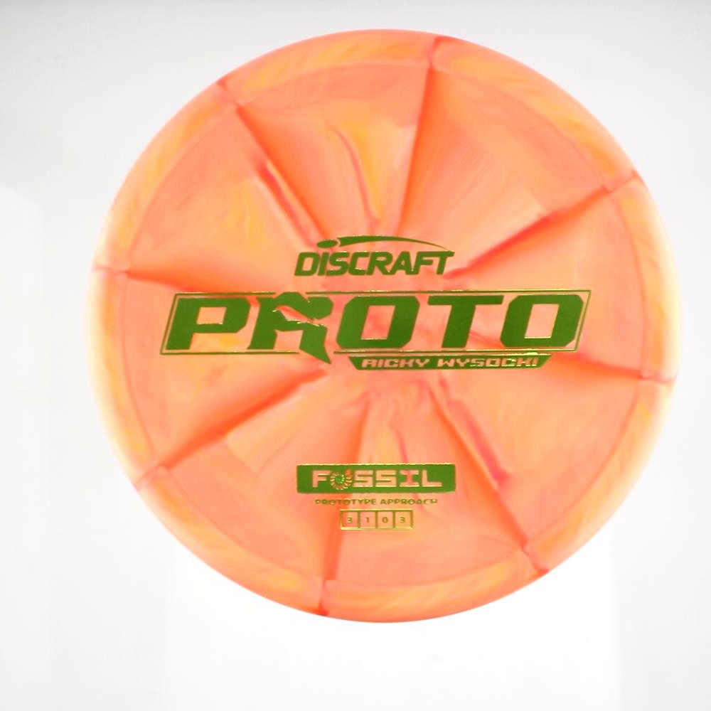 Fossil - Ricky Wysocki - Orange - 173.4 gm -  Disc ID: 608695