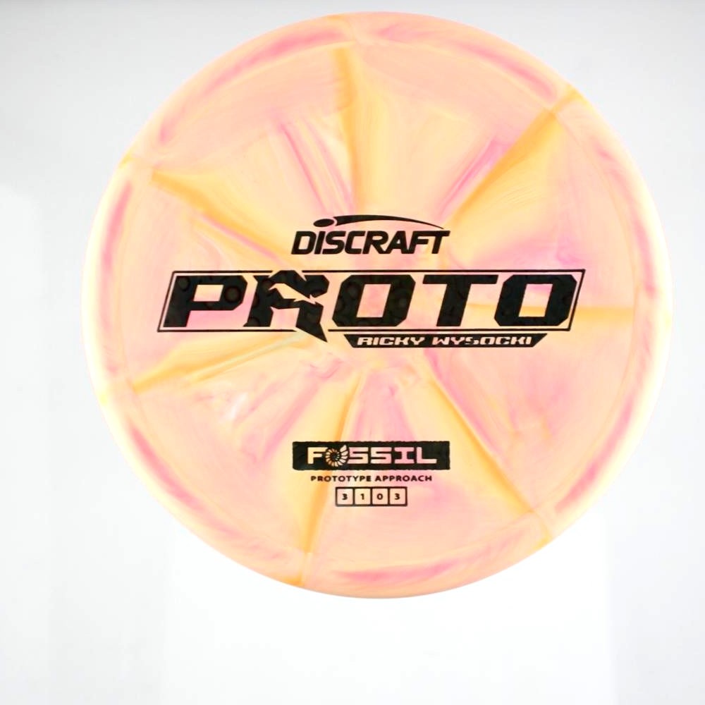 Fossil - Ricky Wysocki - Orange - 174.6 gm -  Disc ID: 608698