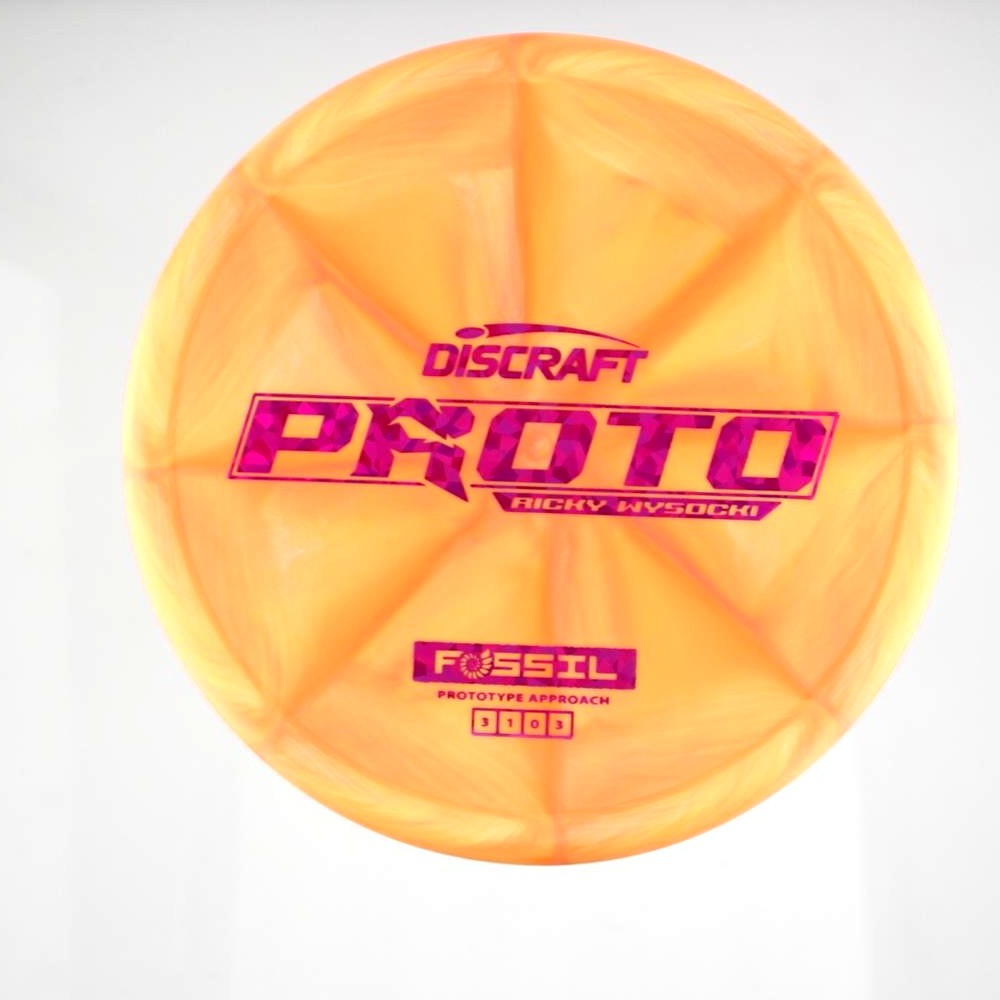 Fossil - Ricky Wysocki - Orange - 173.9 gm -  Disc ID: 608700