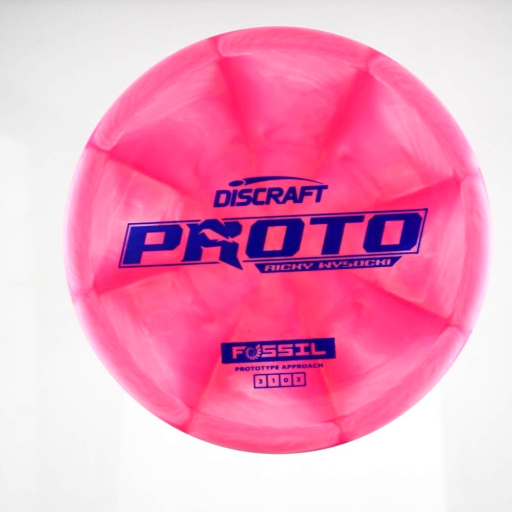 Fossil - Ricky Wysocki - Pink - 173.1 gm -  Disc ID: 608725