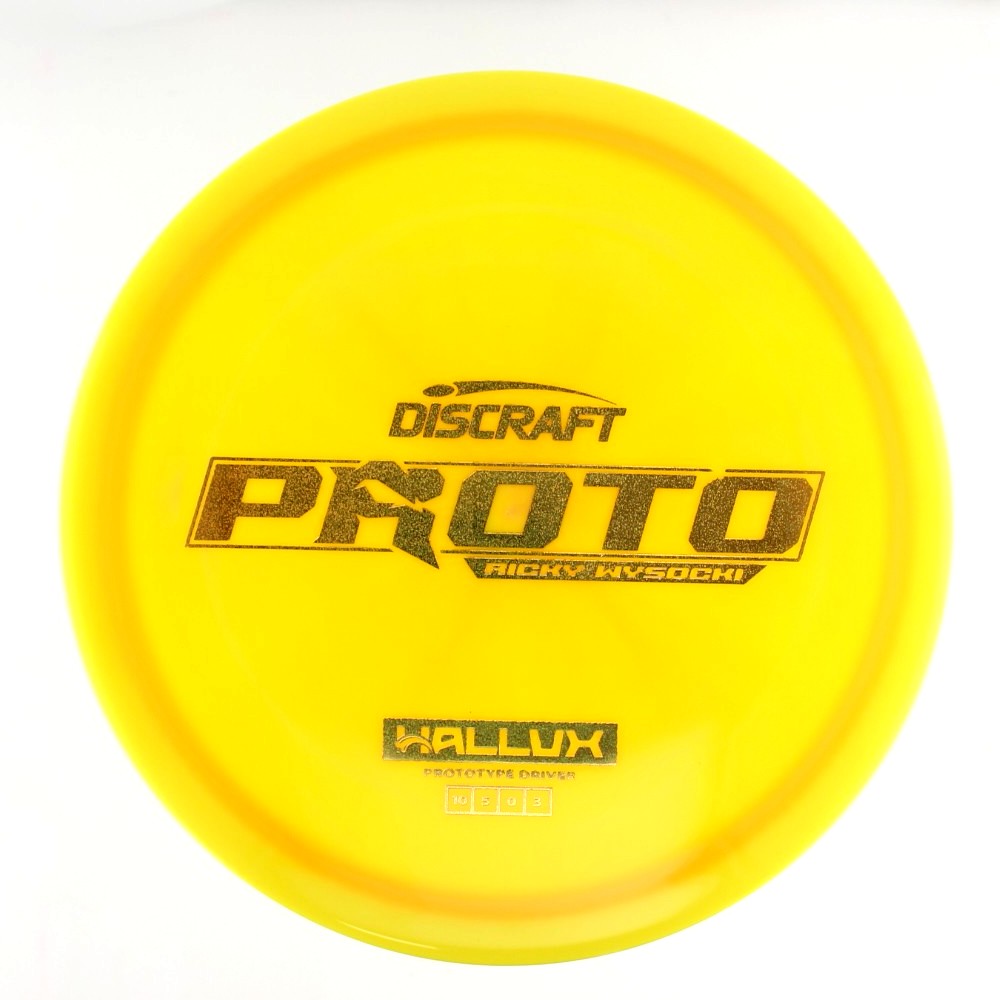 Hallux - Ricky Wysocki - Yellow - 174.1 gm -  Disc ID: 608830