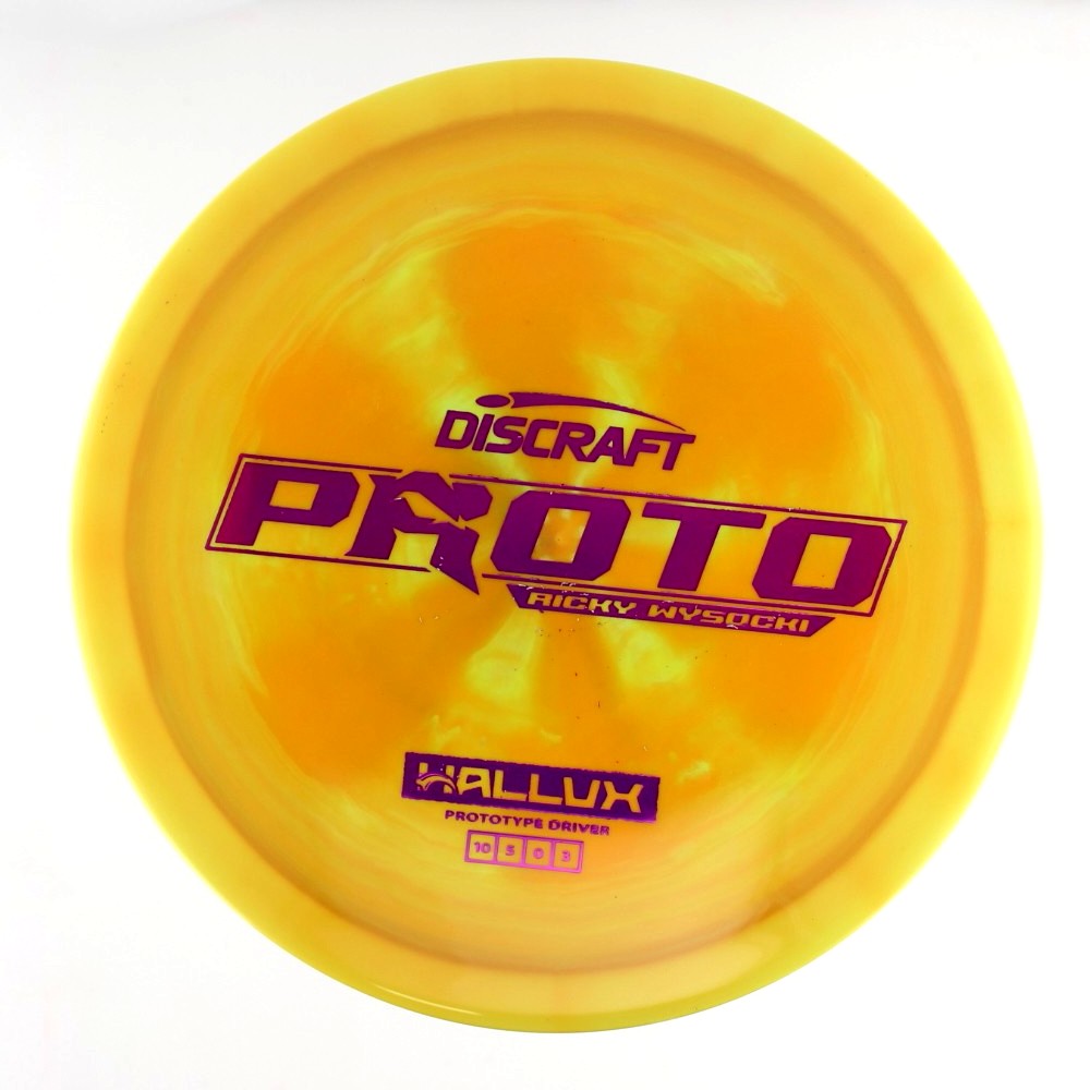 Hallux - Ricky Wysocki - Yellow - 176.4 gm -  Disc ID: 608831