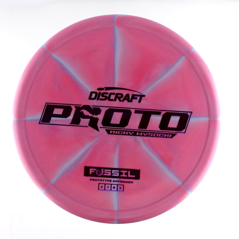 Fossil - Ricky Wysocki - Pink - 174.0 gm -  Disc ID: 608842