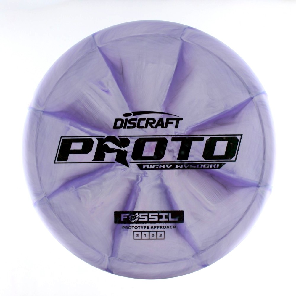 Fossil - Ricky Wysocki - Purple - 174.2 gm -  Disc ID: 608844