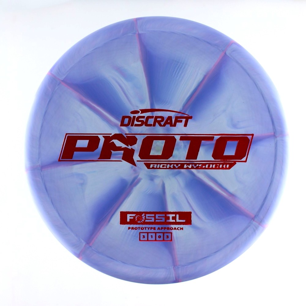 Fossil - Ricky Wysocki - Purple - 175.4 gm -  Disc ID: 608845