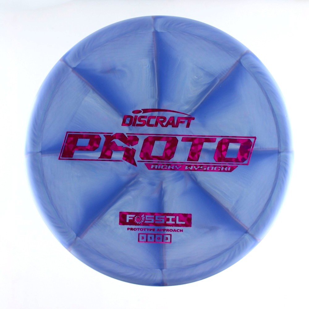 Fossil - Ricky Wysocki - Purple - 175.4 gm -  Disc ID: 608849