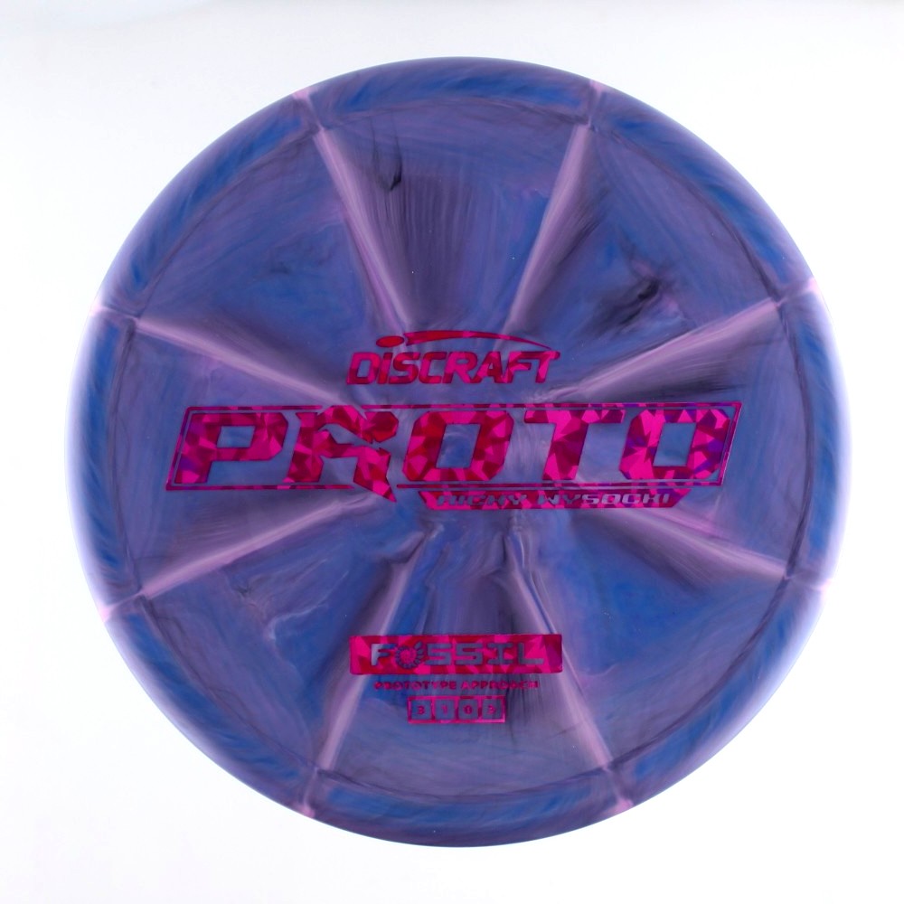 Fossil - Ricky Wysocki - Purple - 175.6 gm -  Disc ID: 608850