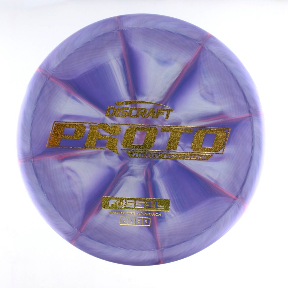 Fossil - Ricky Wysocki - Purple - 175.2 gm -  Disc ID: 608853