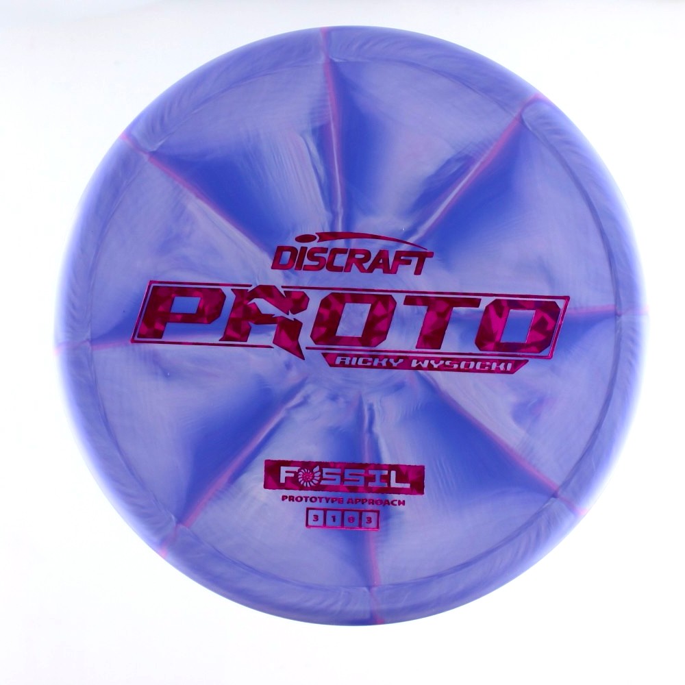 Fossil - Ricky Wysocki - Purple - 176.7 gm -  Disc ID: 608855