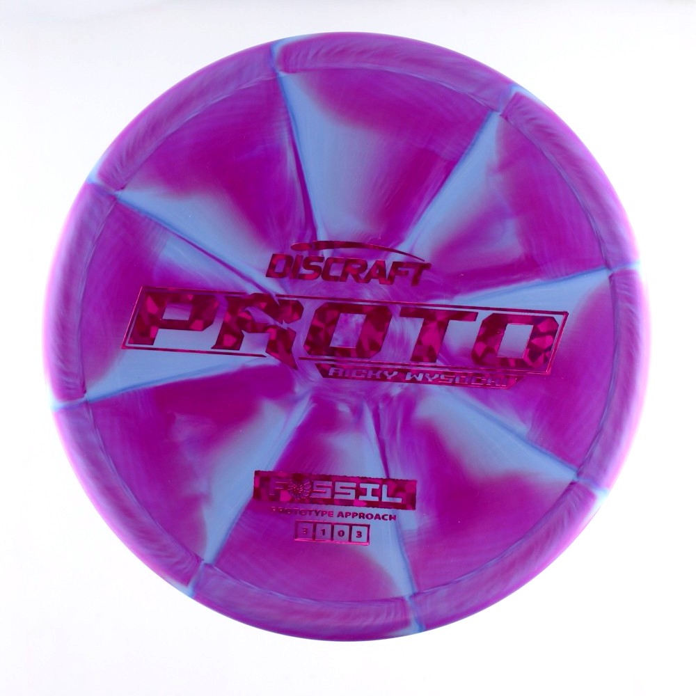 Fossil - Ricky Wysocki - Purple - 175.7 gm -  Disc ID: 608856