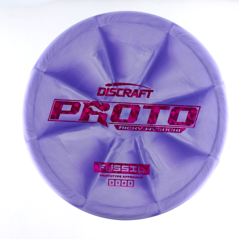 Fossil - Ricky Wysocki - Purple - 175.4 gm -  Disc ID: 608857