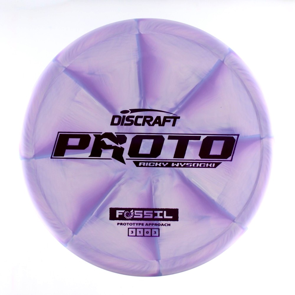 Fossil - Ricky Wysocki - Purple - 176.3 gm -  Disc ID: 608858