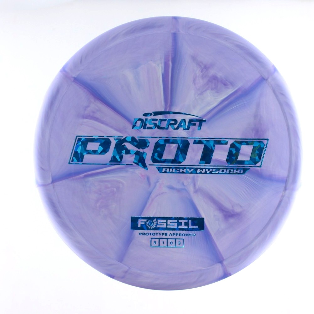 Fossil - Ricky Wysocki - Purple - 175.3 gm -  Disc ID: 608859