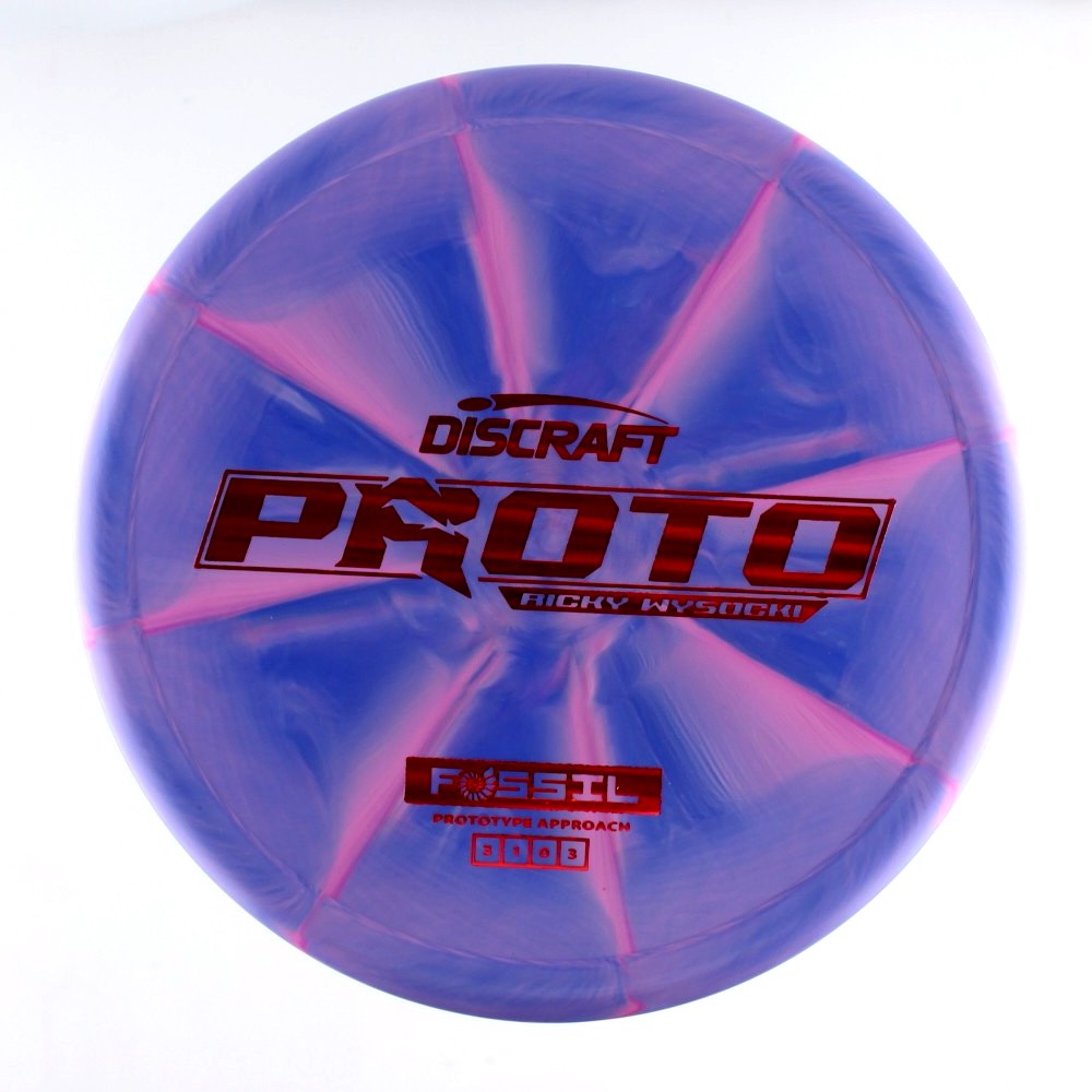 Fossil - Ricky Wysocki - Purple - 175.7 gm -  Disc ID: 608860