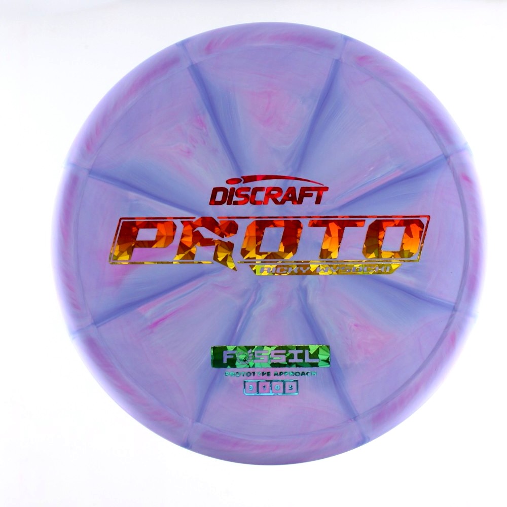 Fossil - Ricky Wysocki - Purple - 174.4 gm -  Disc ID: 608862