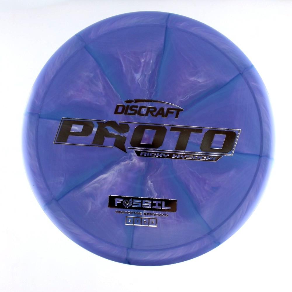 Fossil - Ricky Wysocki - Purple - 174.6 gm -  Disc ID: 608864