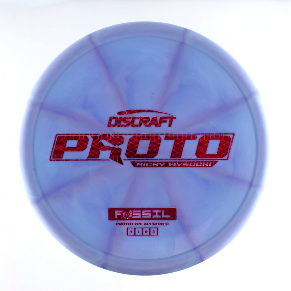 Fossil - Ricky Wysocki - Purple - 174.6 gm -  Disc ID: 608865