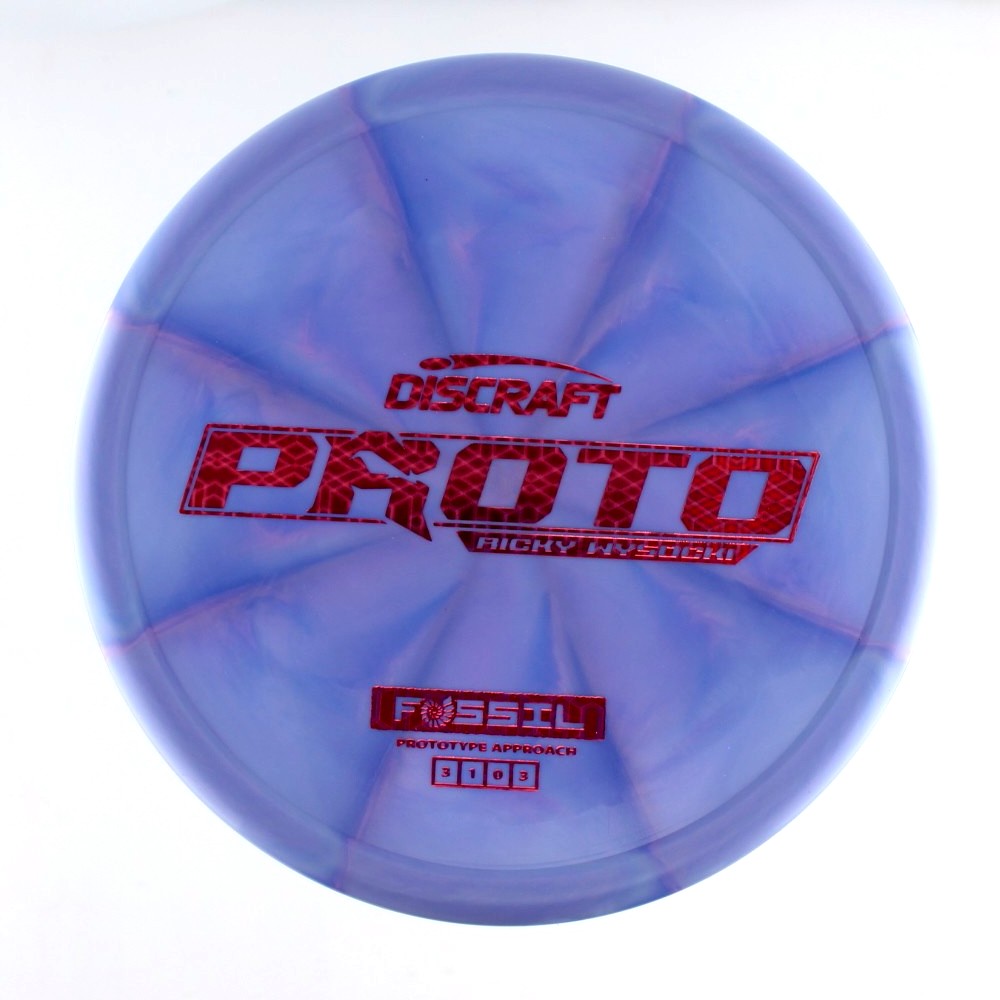 Fossil - Ricky Wysocki - Purple - 174.1 gm -  Disc ID: 608868