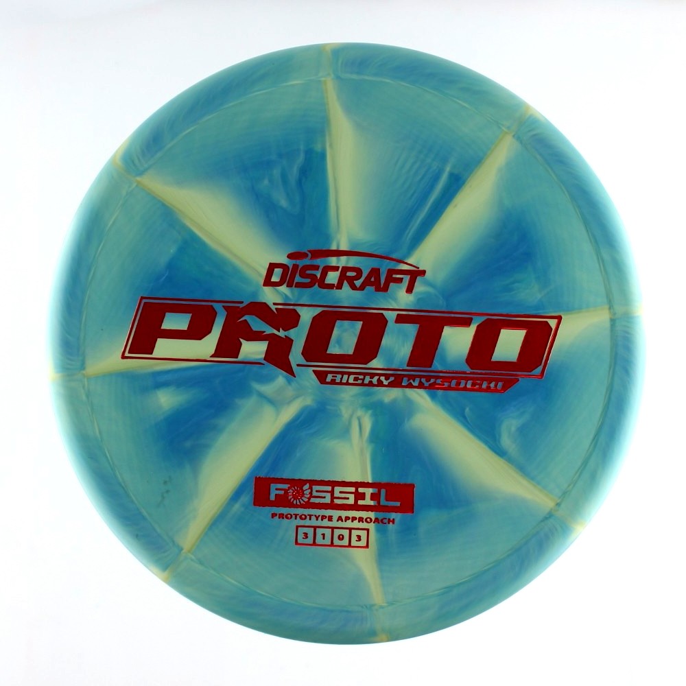 Fossil - Ricky Wysocki - Teal - 174.6 gm -  Disc ID: 608871