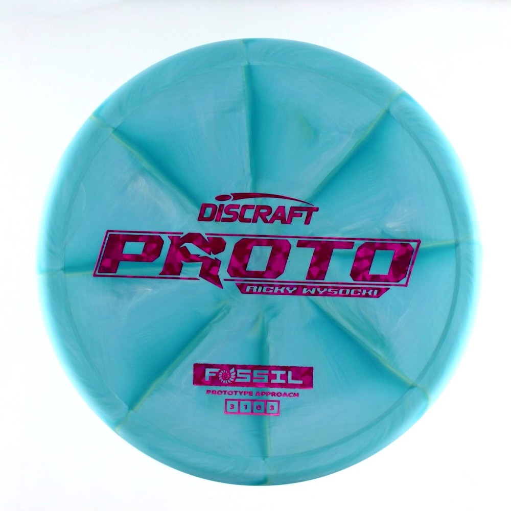 Fossil - Ricky Wysocki - Teal - 173.9 gm -  Disc ID: 608872