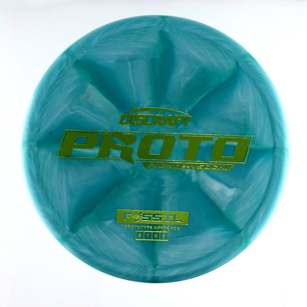 Fossil - Ricky Wysocki - Teal - 175.6 gm -  Disc ID: 608873