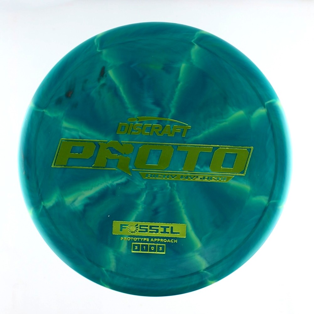 Fossil - Ricky Wysocki - Teal - 173.8 gm -  Disc ID: 608874