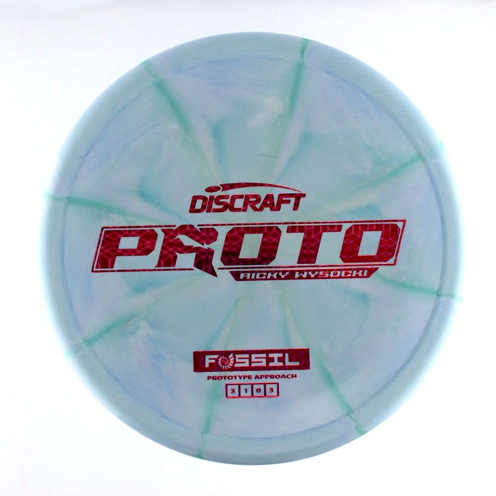 Fossil - Ricky Wysocki - Teal - 174.4 gm -  Disc ID: 608875