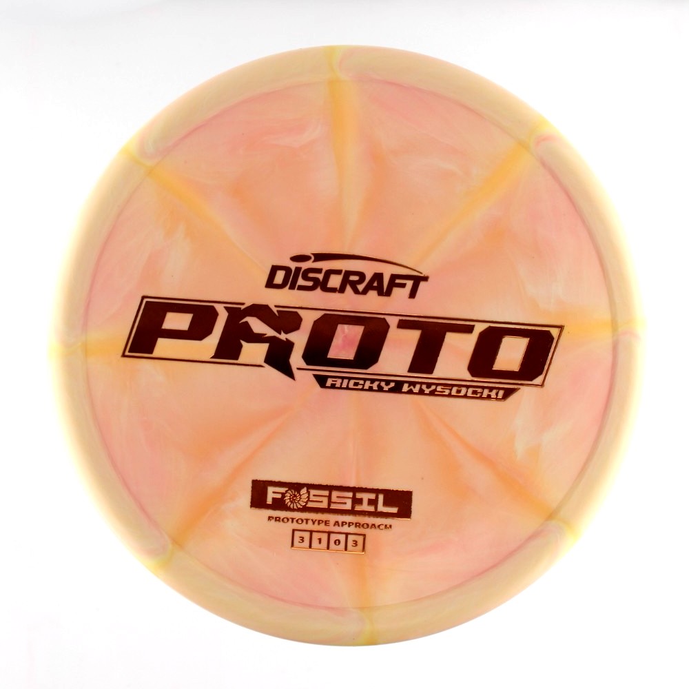 Fossil - Ricky Wysocki - Yellow - 171.0 gm -  Disc ID: 608876