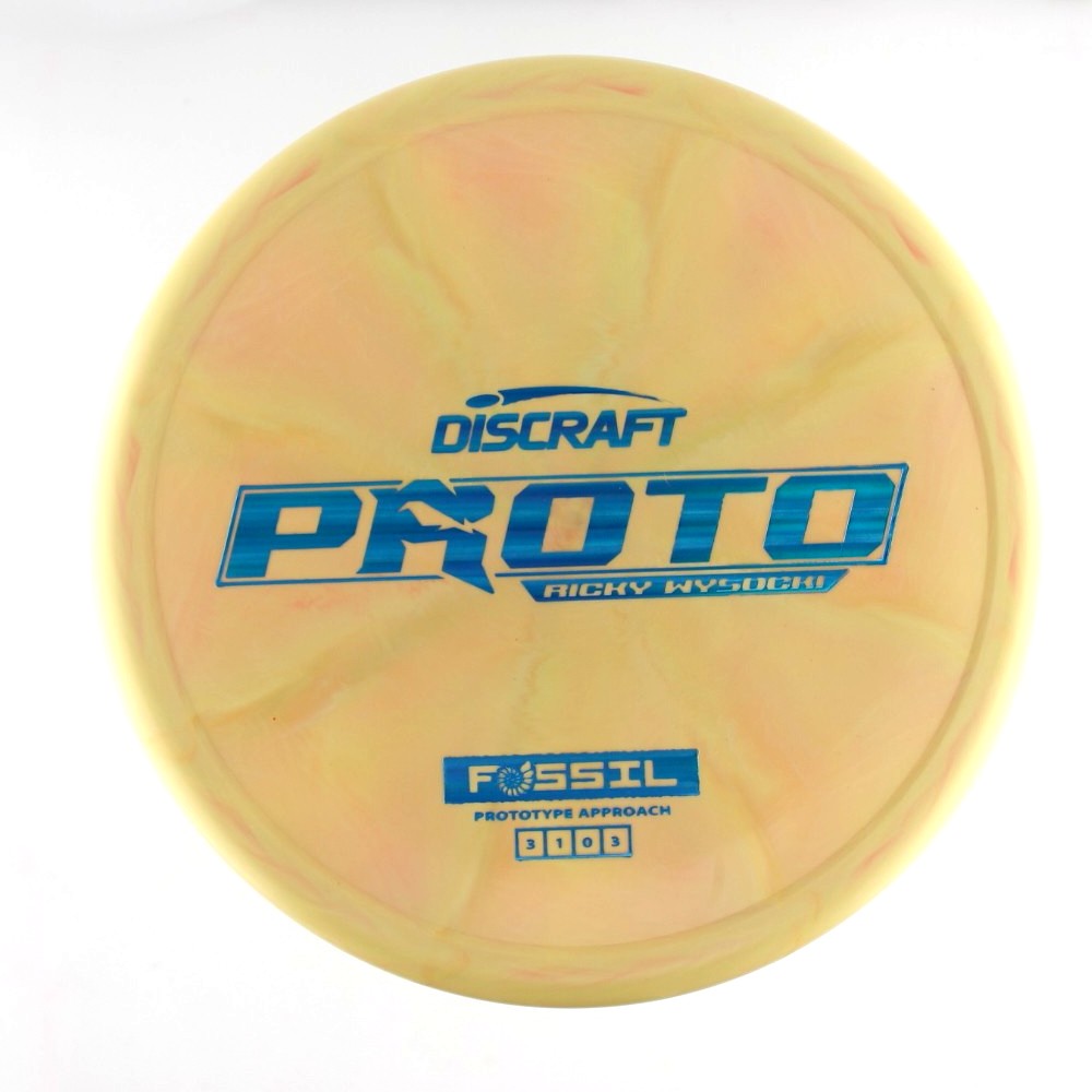 Fossil - Ricky Wysocki - Yellow - 172.6 gm -  Disc ID: 608877