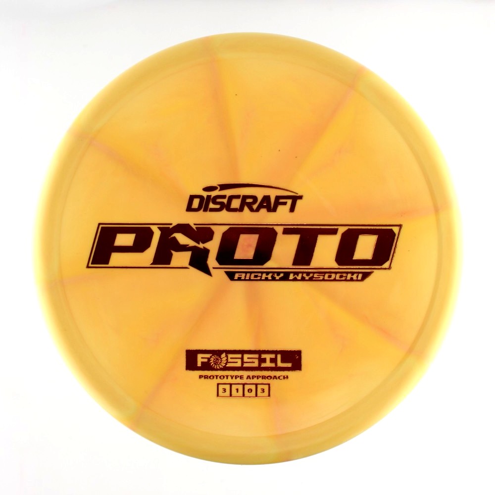 Fossil - Ricky Wysocki - Yellow - 171.9 gm -  Disc ID: 608879