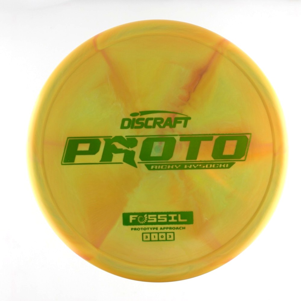 Fossil - Ricky Wysocki - Yellow - 172.0 gm -  Disc ID: 608880