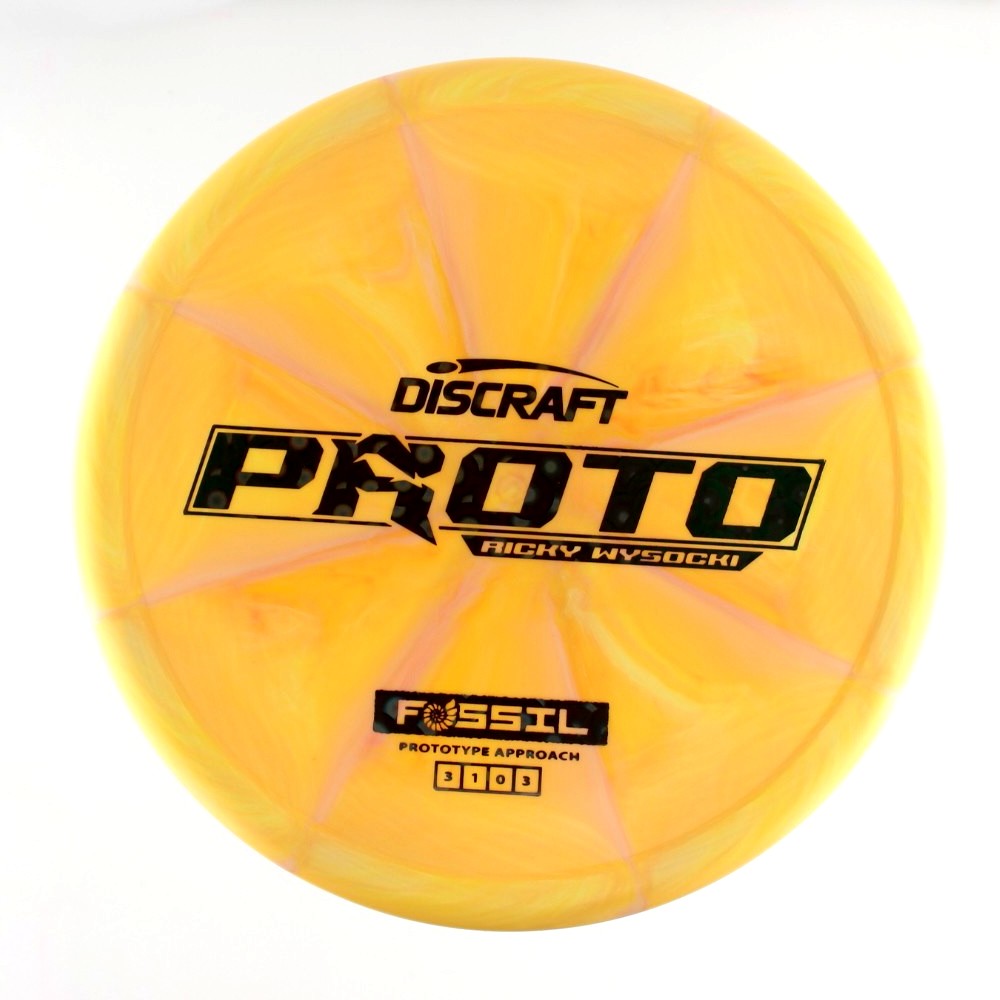 Fossil - Ricky Wysocki - Yellow - 174.5 gm -  Disc ID: 608881